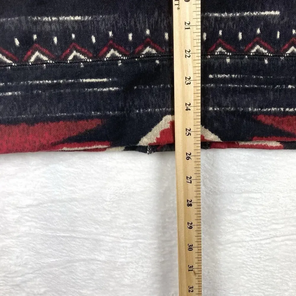 Lauren Ralph Lauren Black and Red Patterned Jacket - Picture 6 of 8